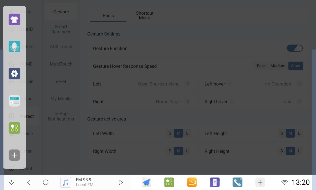 Full-screen Gestures Step 4b